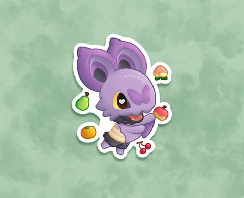 #714 AC Noibat Sticker - Matte, Vinyl