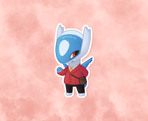 #381 AC Latios Sticker - Matte, Vinyl