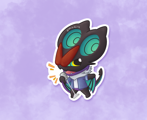 #715 AC Noivern Sticker - Matte, Vinyl