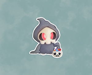 #355 AC Duskull Sticker - Matte, Vinyl