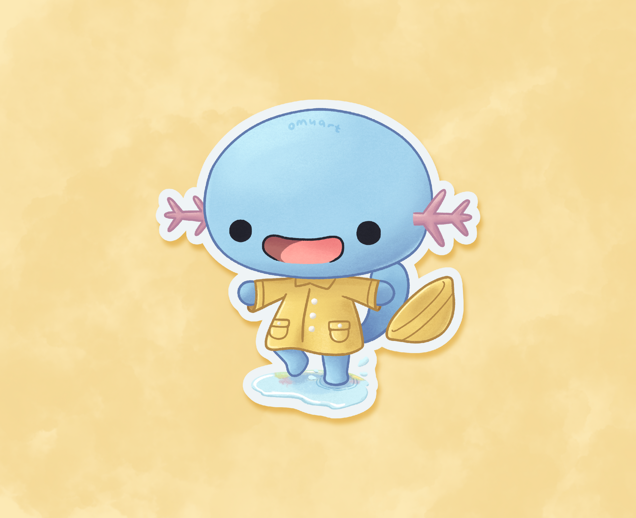 #194 AC Wooper Sticker - Matte, Vinyl