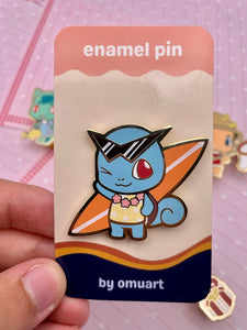 #007 Squirtle Enamel Pin